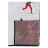 Плед Tkano New Year Essential «Let's Ski»хлопок, мультиколор (130x180 см)