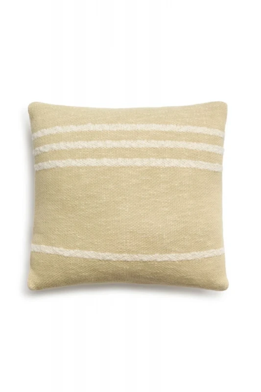 Подушка Lorena Canals Duetto Olive/Natural (40x40 см)