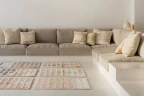 Подушка Lorena Canals Duetto Powder/Natural (40x40 см)