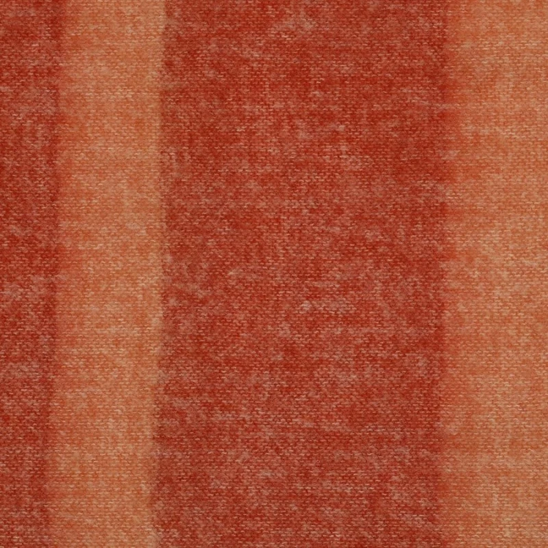 Плед мохеровый Tkano Trendy Ruffles Over Horizon, терракотовый (130x180 см)