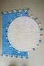 Ковер LillaLand Colorful White Blue (?140 см)