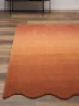 Ковер Tkano Over Horizon Trendy Ruffles Терракотовый (180 x 230 см)