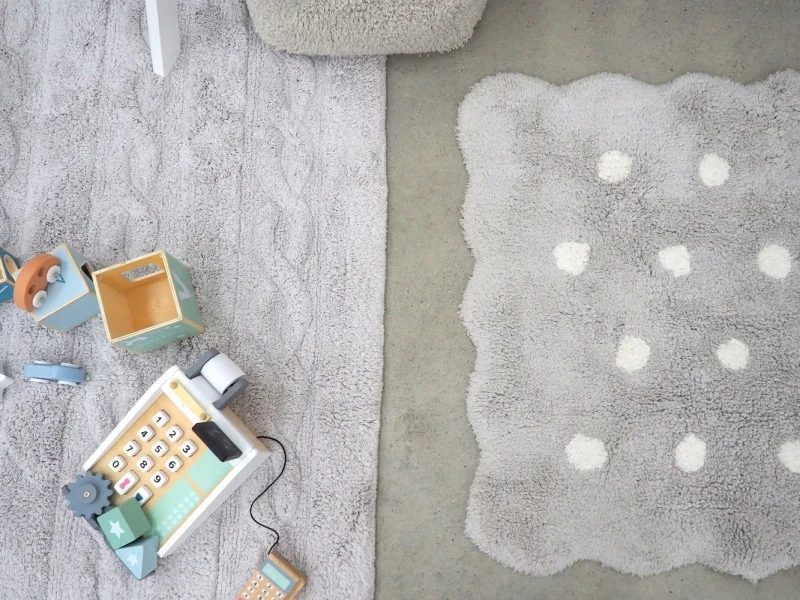 Ковер Lorena Canals Mini Biscuit Pearl Grey (70x100 см)