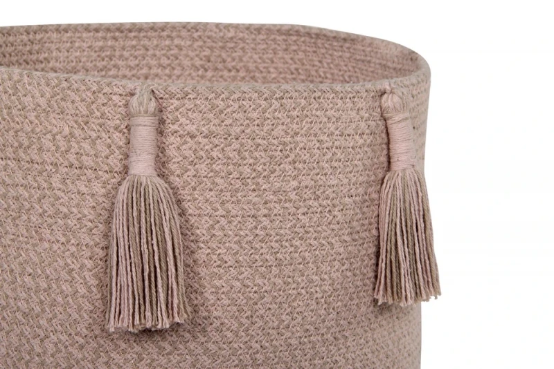 Корзина Lorena Canals Basket Woody Vintage Nude ?30x30 см