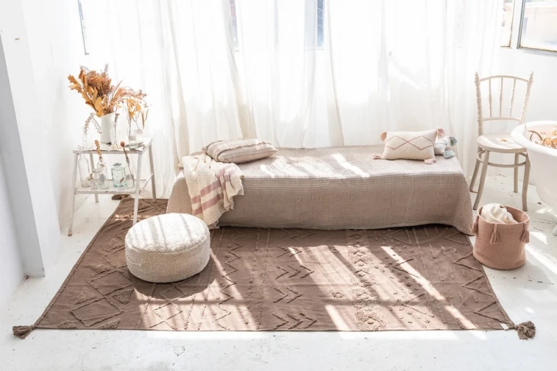 Корзина Lorena Canals Basket Woody Vintage Nude ?30x30 см