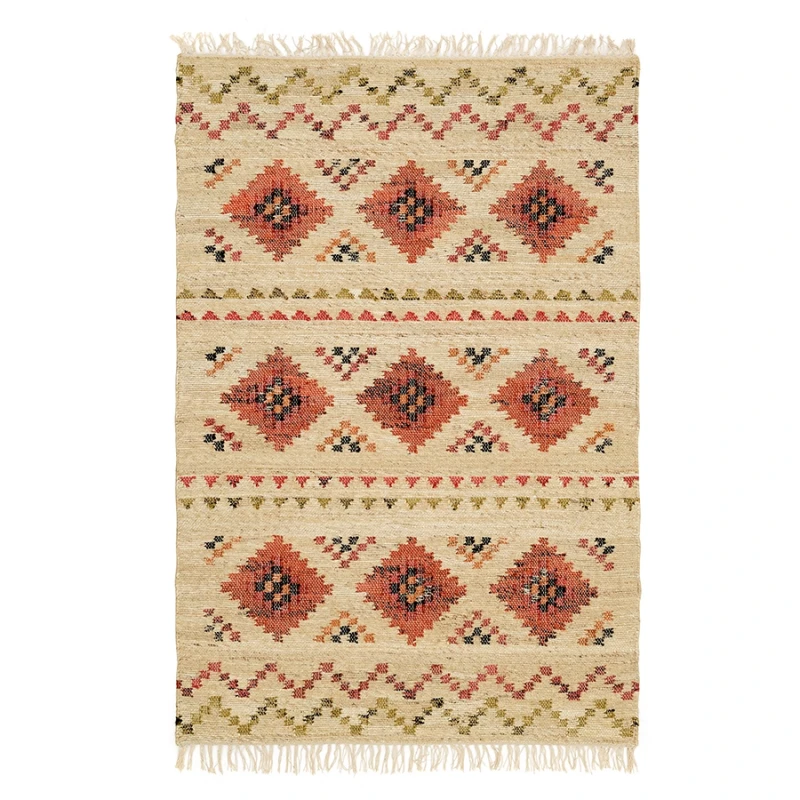 Ковер Tkano из шерсти по мотивам башкирских орнаментов Cultural Heritage (120x180 см)