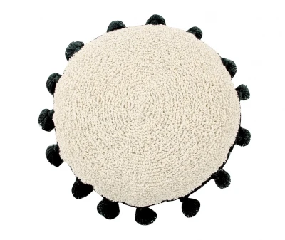 Подушка Lorena Canals Circle Black (O48 см)