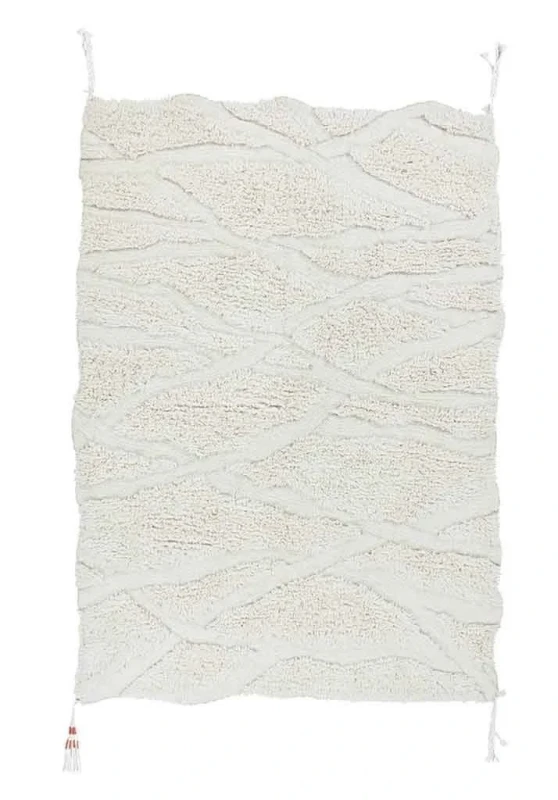 Шерстяной стираемый ковер Lorena Canals Enkang Ivory XL (200x300 см)