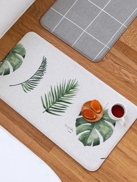 Коврик для кухни Parklon Kitchen Mat "Монстера" (44x210x1.5 см)